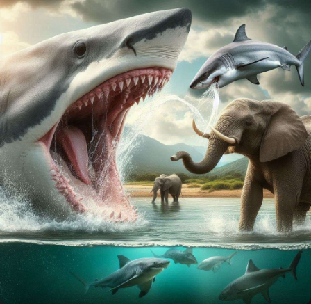 Sharks x Elephants WAGMI NFT — surreal meme collection
